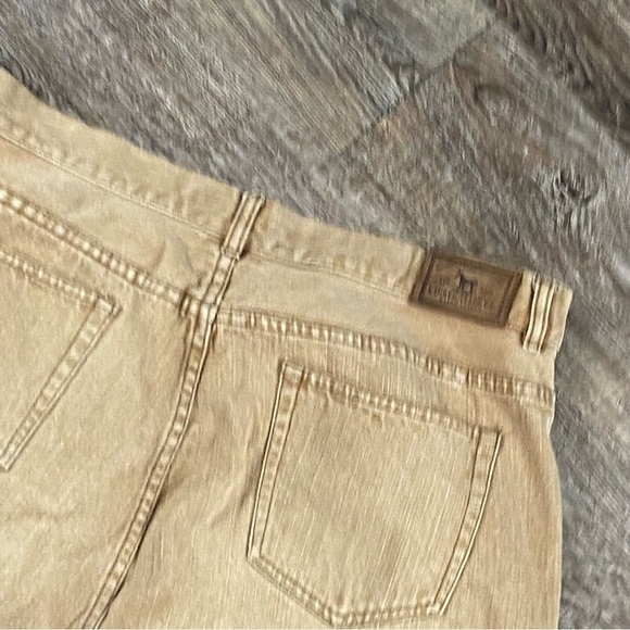 Lauren Ralph Lauren Jeans Women 16W Tan Bootcut Studded Western Cowgirl Denim - Picture 7 of 9